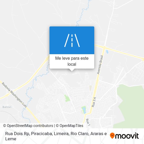 Rua Dois Rp mapa