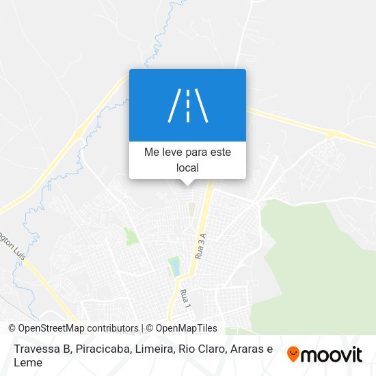 Travessa B mapa