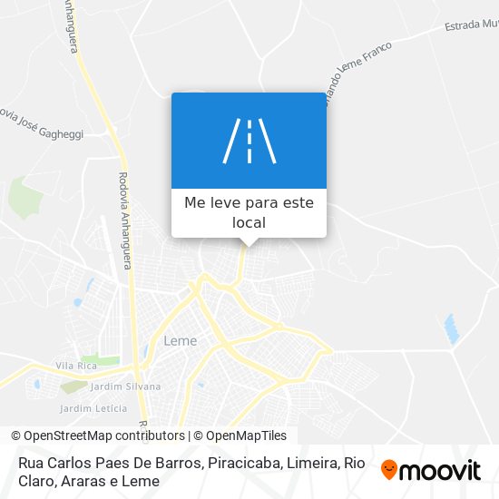 Rua Carlos Paes De Barros mapa