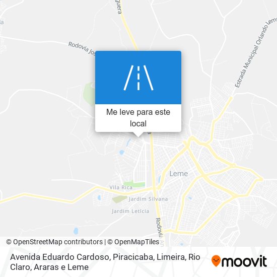 Avenida Eduardo Cardoso mapa