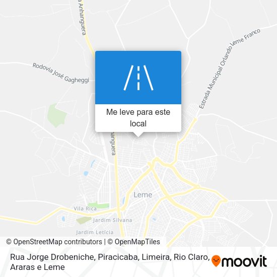 Rua Jorge Drobeniche mapa