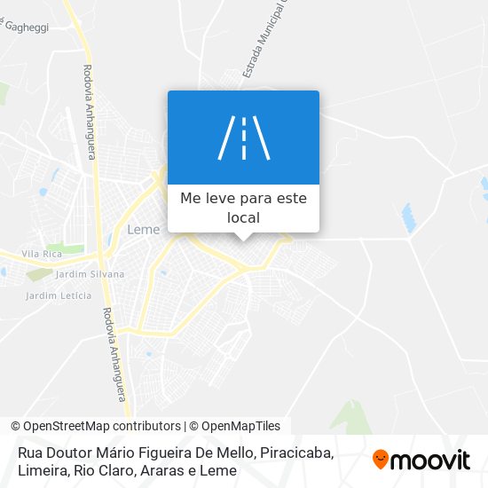 Rua Doutor Mário Figueira De Mello mapa