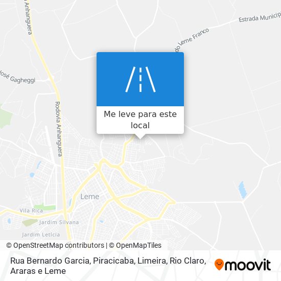 Rua Bernardo Garcia mapa