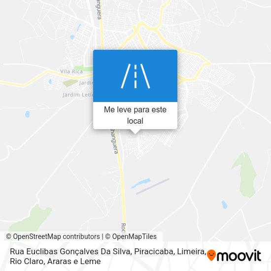 Rua Euclibas Gonçalves Da Silva mapa