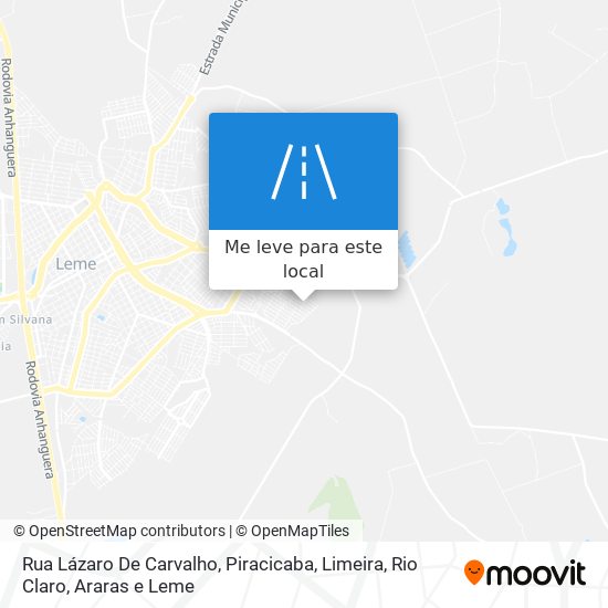 Rua Lázaro De Carvalho mapa