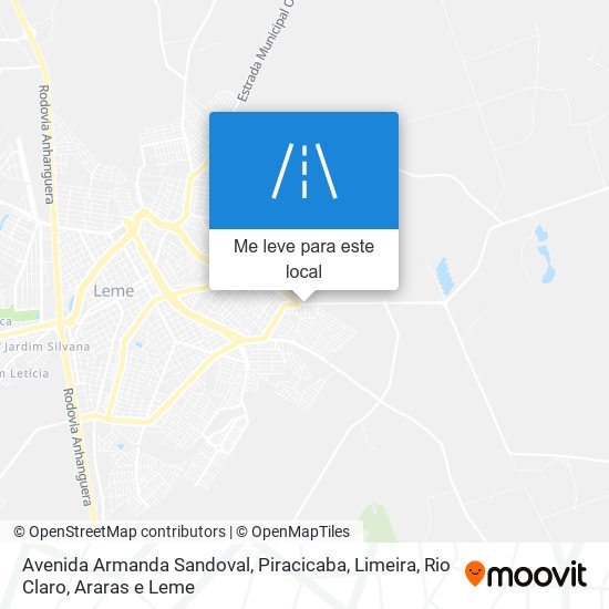 Avenida Armanda Sandoval mapa