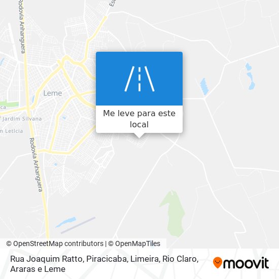 Rua Joaquim Ratto mapa