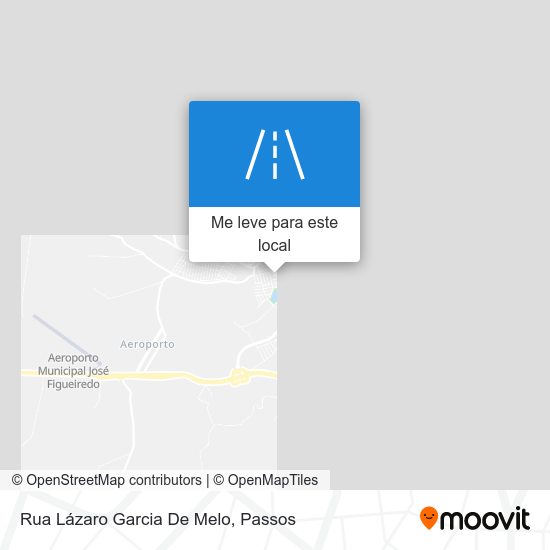 Rua Lázaro Garcia De Melo mapa