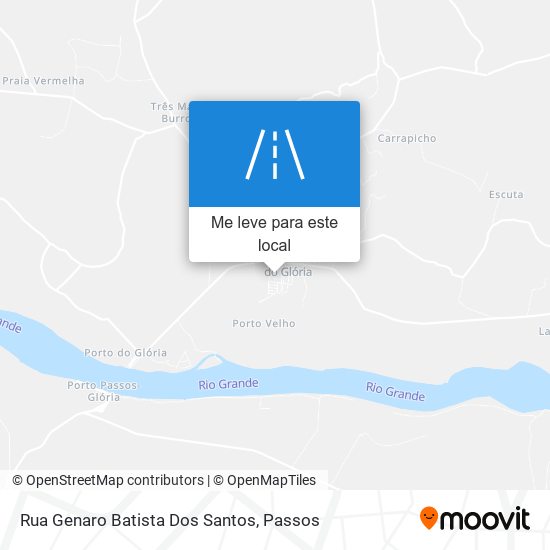 Rua Genaro Batista Dos Santos mapa