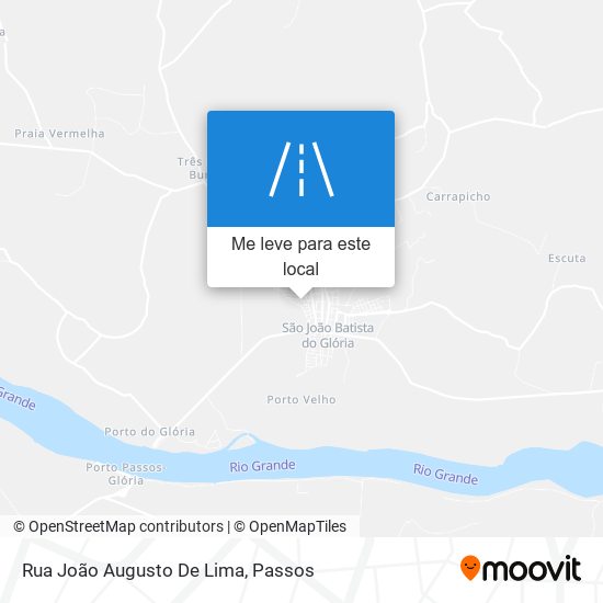 Rua João Augusto De Lima mapa