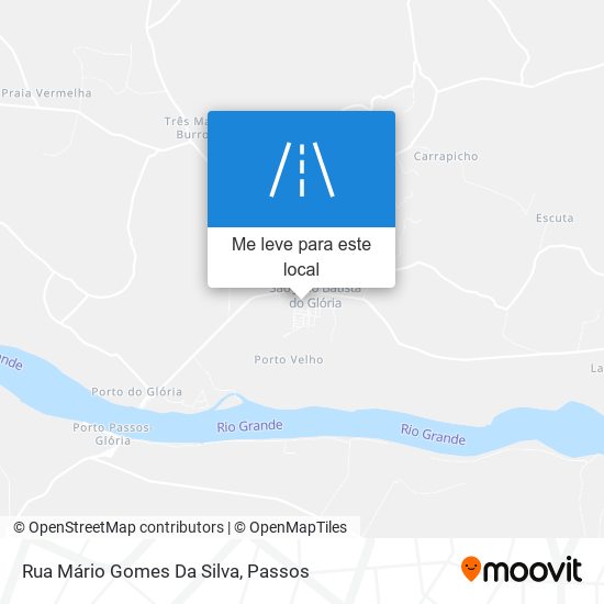 Rua Mário Gomes Da Silva mapa