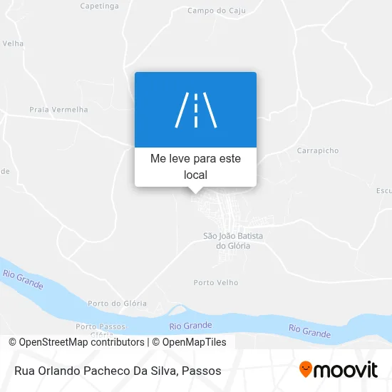 Rua Orlando Pacheco Da Silva mapa