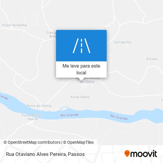 Rua Otaviano Alves Pereira mapa