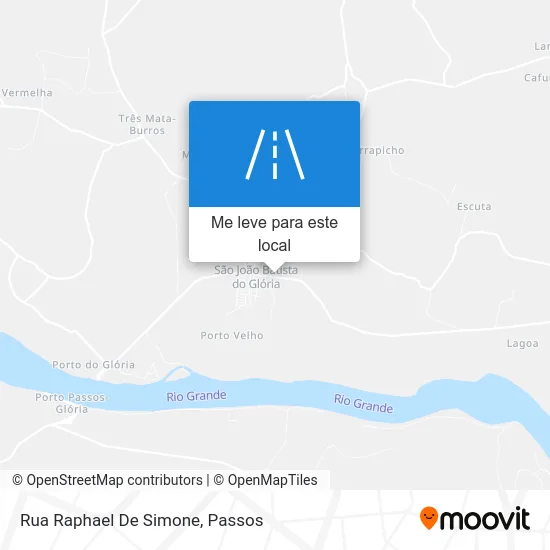 Rua Raphael De Simone mapa