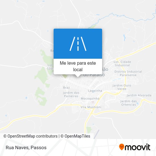 Rua Naves mapa