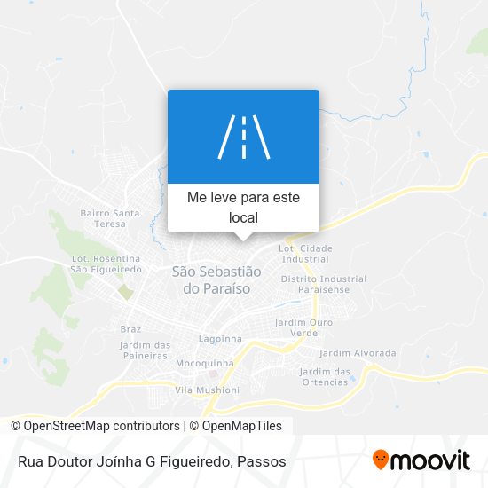 Rua Doutor Joínha G Figueiredo mapa
