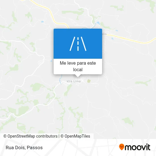 Rua Dois mapa
