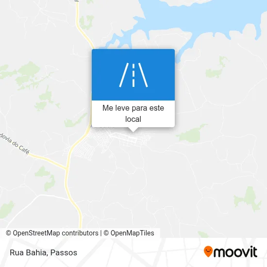 Rua Bahia mapa