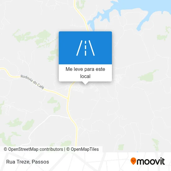 Rua Treze mapa