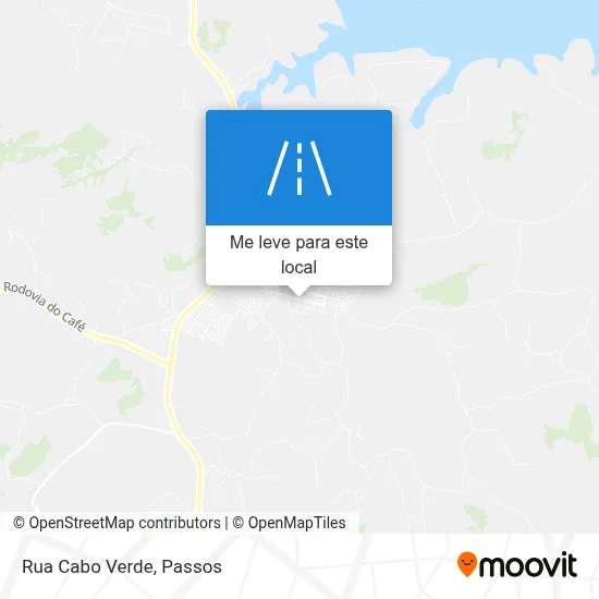 Rua Cabo Verde mapa