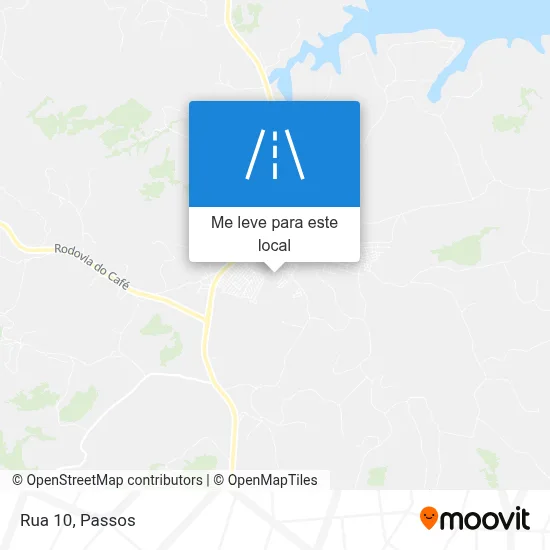 Rua 10 mapa
