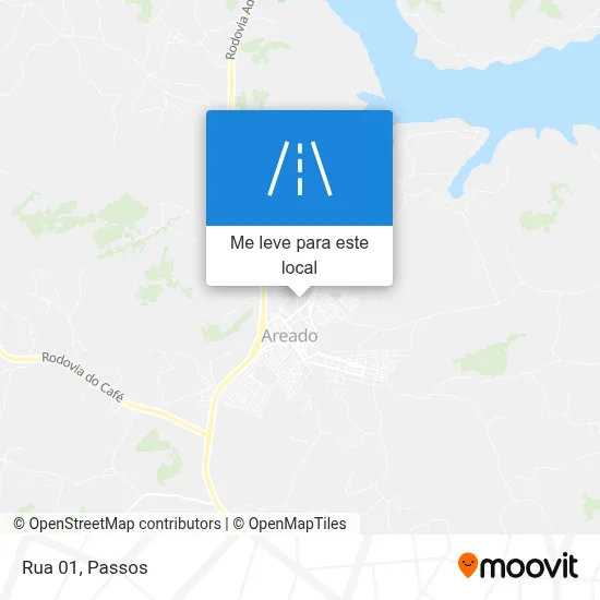 Rua 01 mapa