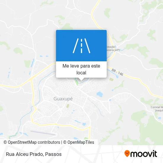 Rua Alceu Prado mapa