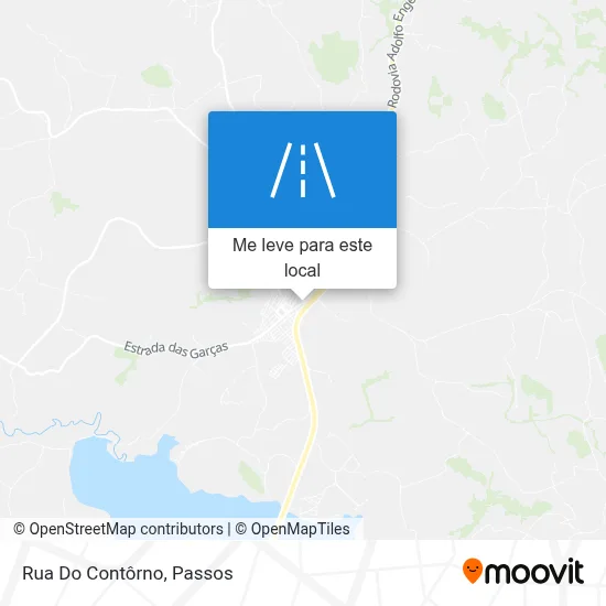 Rua Do Contôrno mapa
