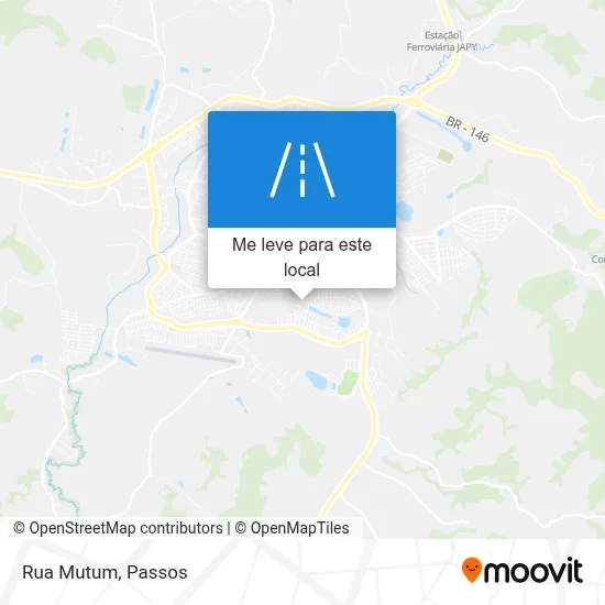 Rua Mutum mapa