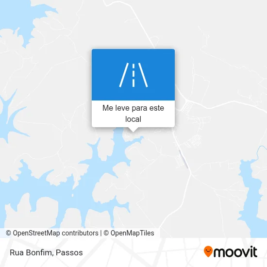 Rua Bonfim mapa
