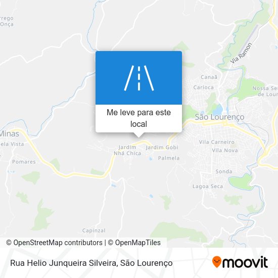 Rua Helio Junqueira Silveira mapa