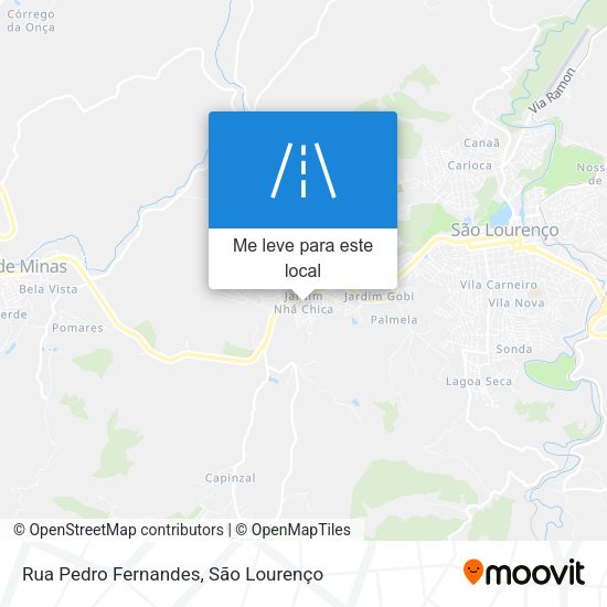 Rua Pedro Fernandes mapa
