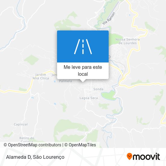 Alameda D mapa