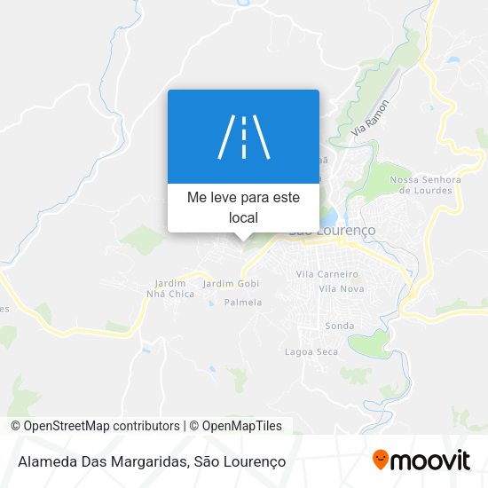 Alameda Das Margaridas mapa
