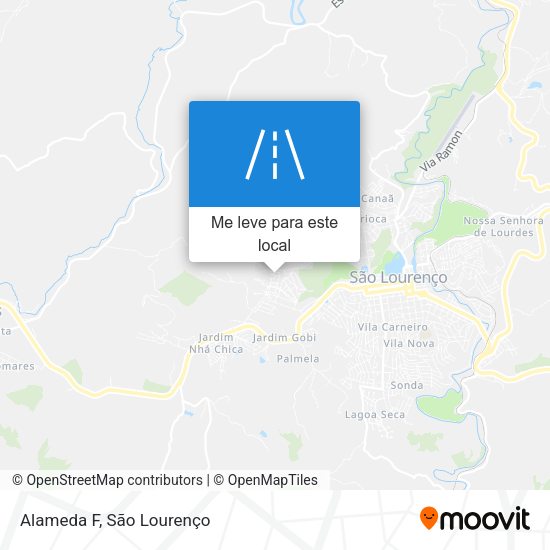 Alameda F mapa