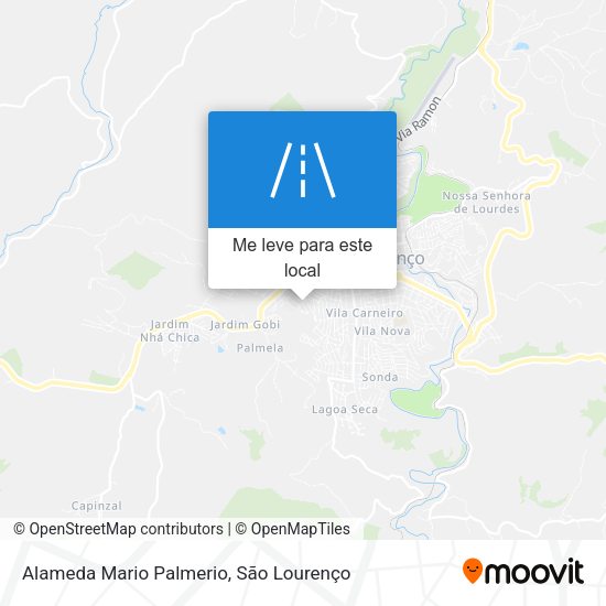 Alameda Mario Palmerio mapa