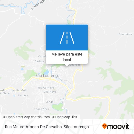 Rua Mauro Afonso De Carvalho mapa