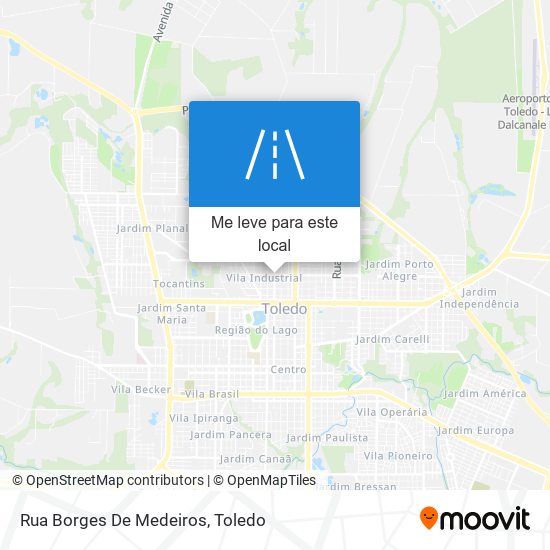 Rua Borges De Medeiros mapa