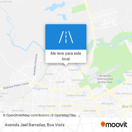 Avenida Jael Barradas mapa