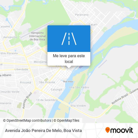 Avenida João Pereira De Melo mapa