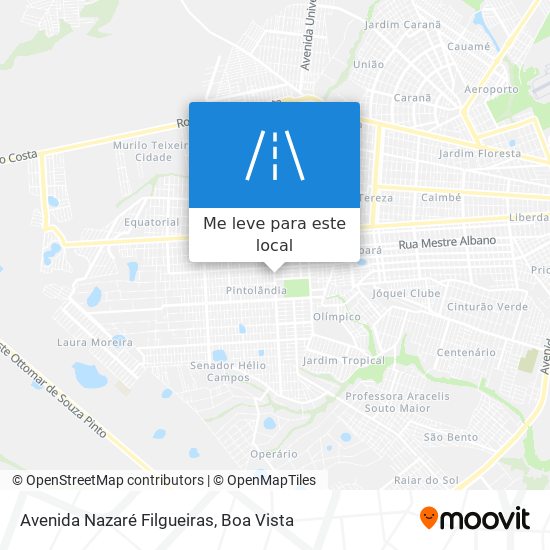 Avenida Nazaré Filgueiras mapa