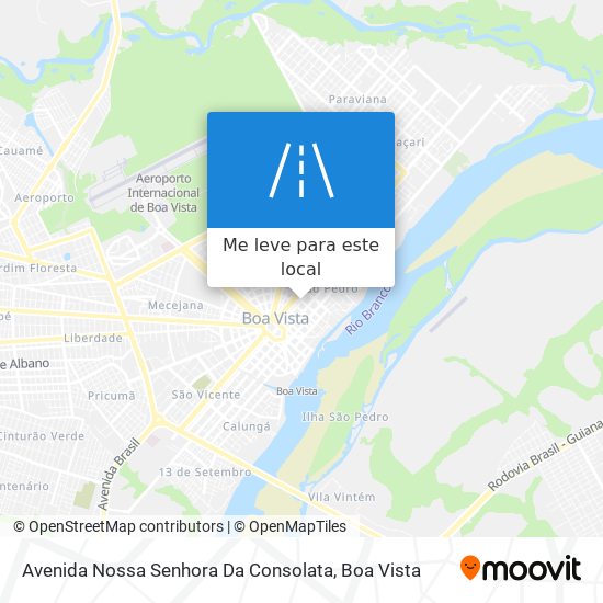 Avenida Nossa Senhora Da Consolata mapa