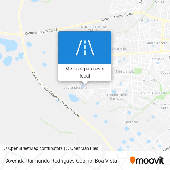 Avenida Raimundo Rodrigues Coelho mapa