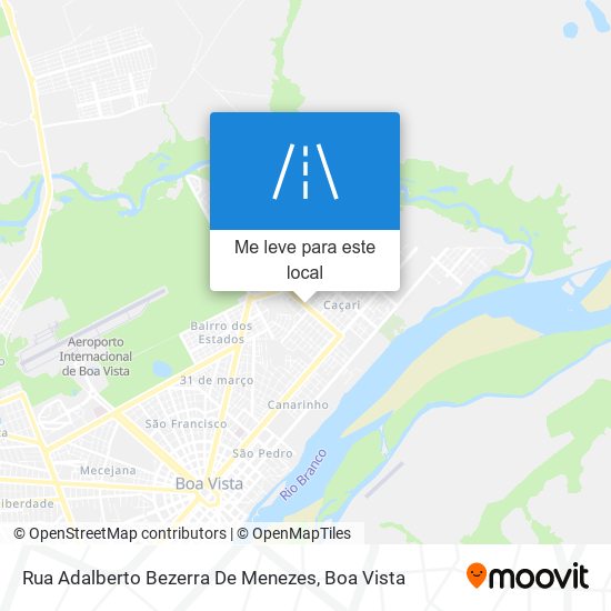 Rua Adalberto Bezerra De Menezes mapa
