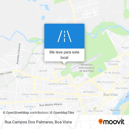 Rua Campos Dos Palmares mapa