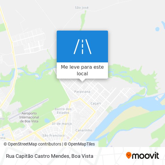 Rua Capitão Castro Mendes mapa
