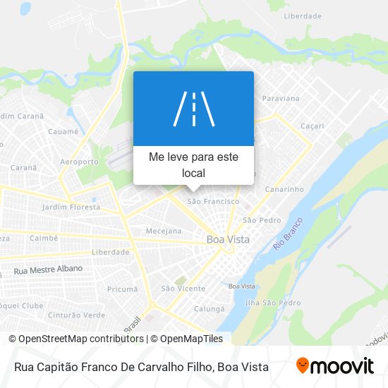 Rua Capitão Franco De Carvalho Filho mapa