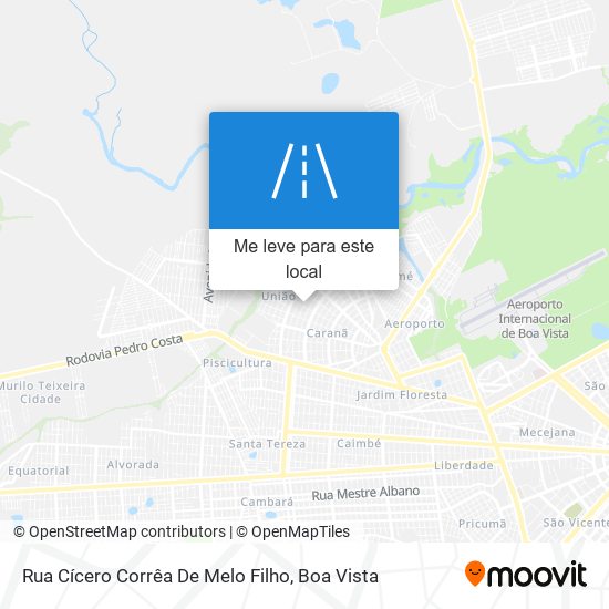 Rua Cícero Corrêa De Melo Filho mapa