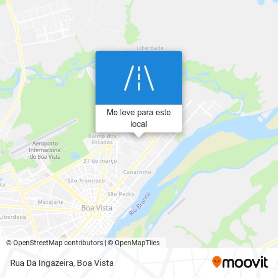 Rua Da Ingazeira mapa