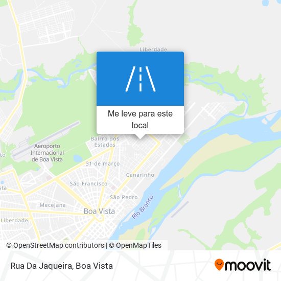 Rua Da Jaqueira mapa